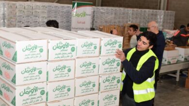التحالف الوطنى يوزع كراتين مواد غذائية