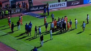 قطع الكهرباء في مباراة بيراميدز وسموحة