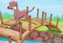 قصة الكلب الطماع