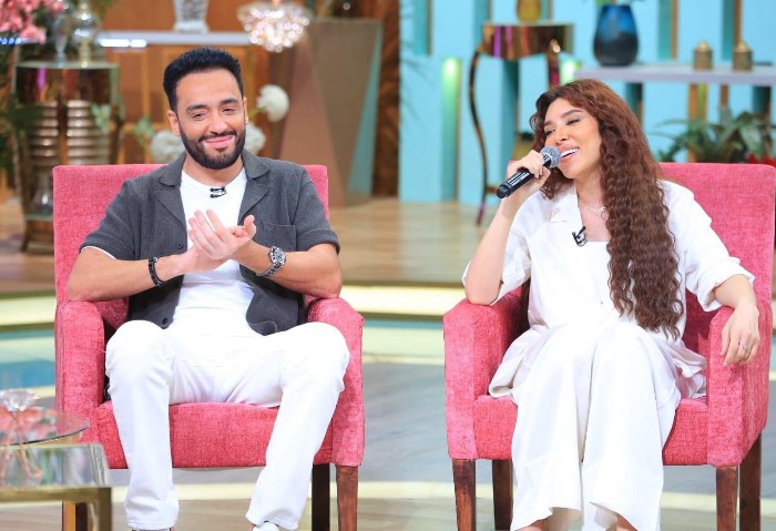 رامي جمال وزوجته