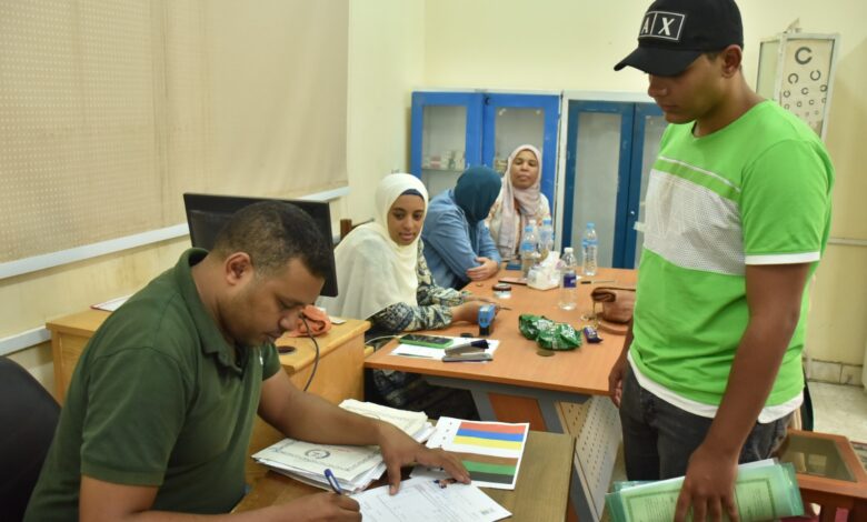 الكشف الطبى بمبادرة حياة كريمة