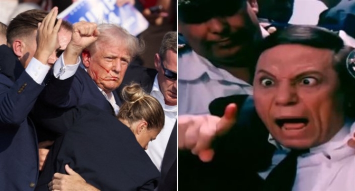 عادل إمام وترامب