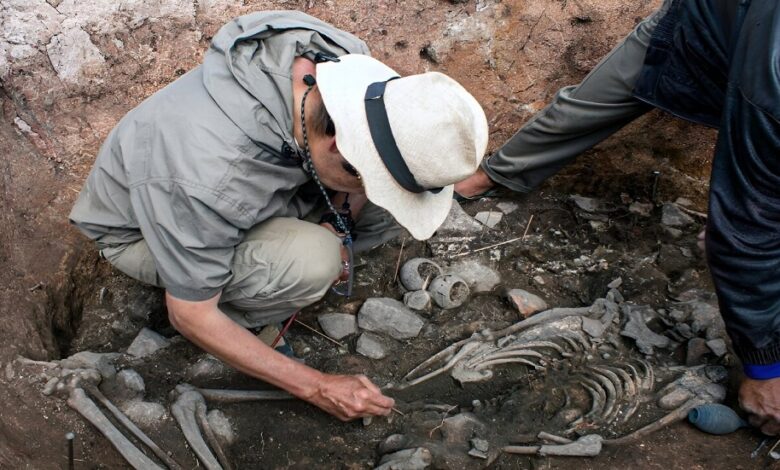 علماء الآثار ـ صورة أرشيفية