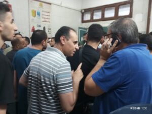 وكيل وزارة الصحة بالشرقية يطمئن على المصابين