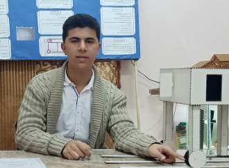 الطالب معاذ مخترع