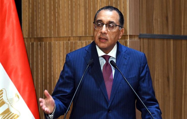 مصطفى مدبولي رئيس مجلس الوزراء