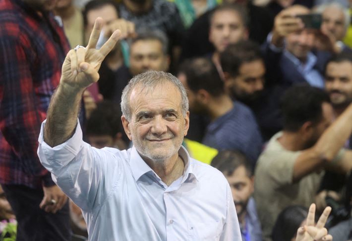 الرئيس الإيراني مسعود بزشكيان