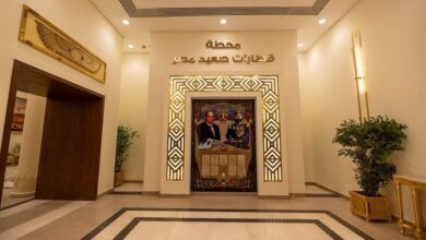محطة قطارات صعيد مصر ببشتيل