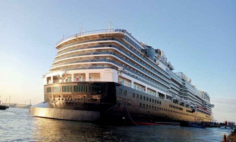 وصول السفينة السياحية Nieuw Statendam