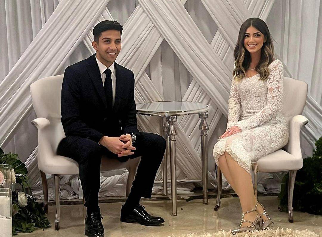 ليلي زاهر وهشام جمال