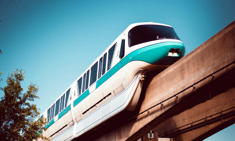 قطار «مونوريل» - أرشيفية