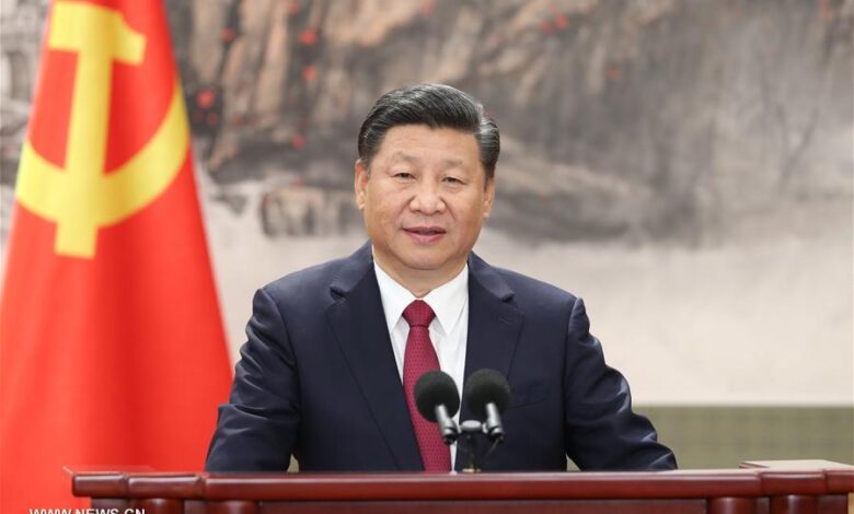 الرئيس الصيني شي جين بينج