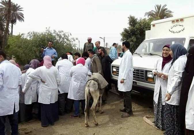 قافلة طبية بيطرية