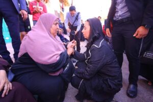 وزيرة التضامن الإجتماعي 