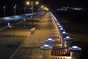 سحر وجمال كورنيش بحيرة قارون بعد التطوير 