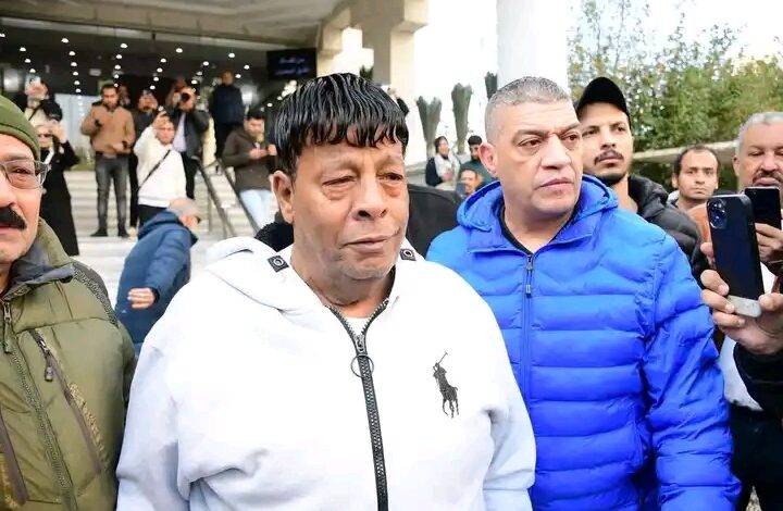 عبد الباسط حمودة من جنازة أحمد عدوية