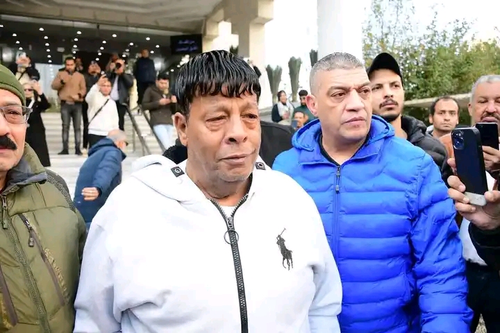 عبد الباسط حمودة من جنازة أحمد عدوية 