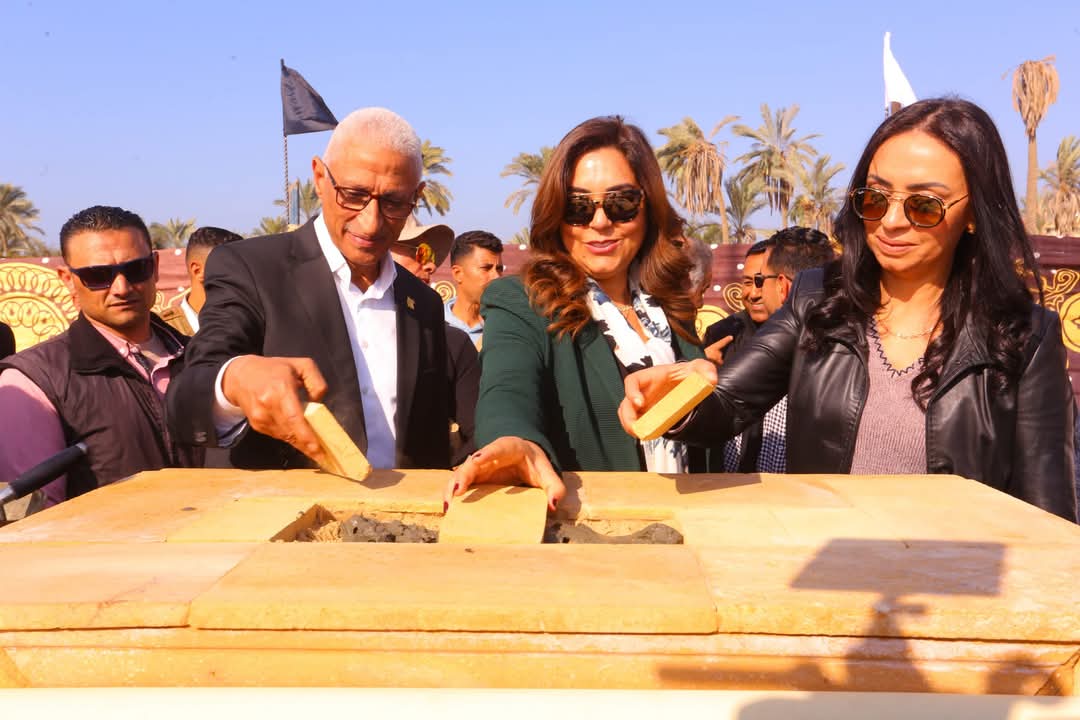 وضع حجر الأساس لسوق مركزي وأرض معارض بالعريش