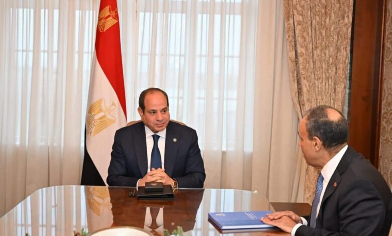 السيسي يوجه بتعزيز حقوق الإنسان في مصر خلال لقائه بوزير الخارجية