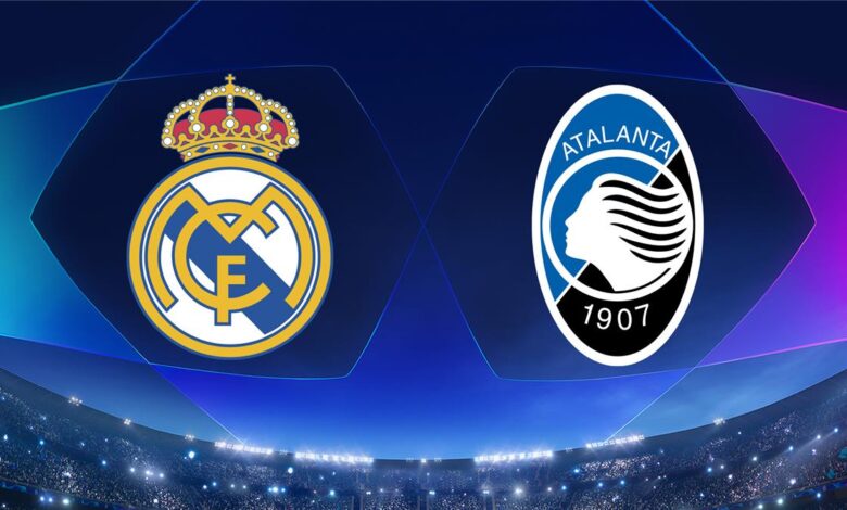 بث مباشر مباراة ريال مدريد وأتالانتا