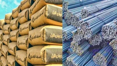 أسعار الحديد والأسمنت
