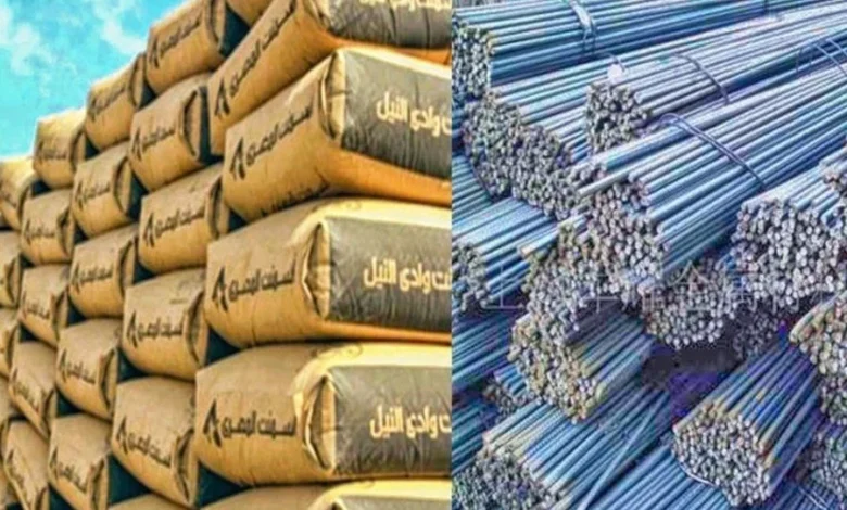 أسعار الحديد والأسمنت