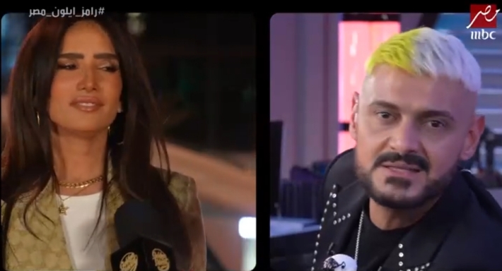 زينة في برنامج رامز إيلون مصر