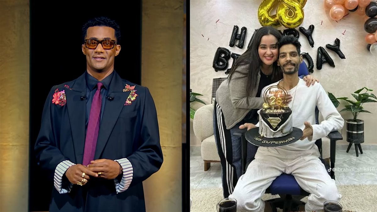 محمد رمضان وإبرهيم شيكا من برنامج مدفع رمضان 