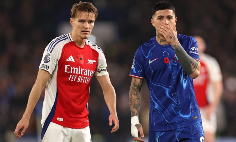 تشكيل مباراة آرسنال وتشيلسي