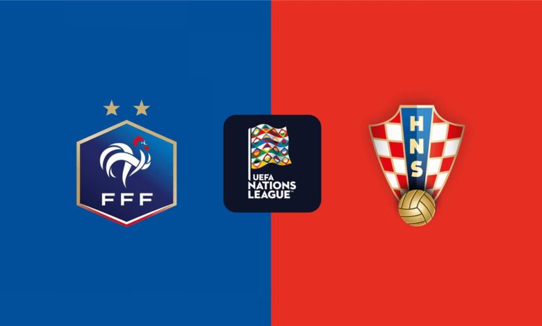 موعد مباراة فرنسا وكرواتيا في دوري الأمم الأوروبية