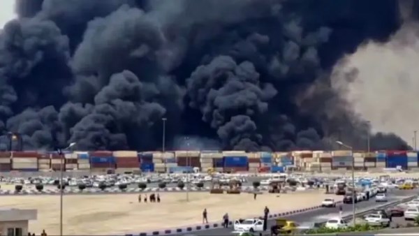 انفجار ميناء رجائي