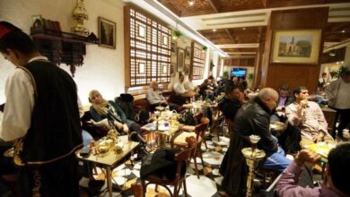 مطعم نجيب محفوظ خان الخليلي