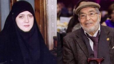 شمس البارودي وزوجها حسن يوسف