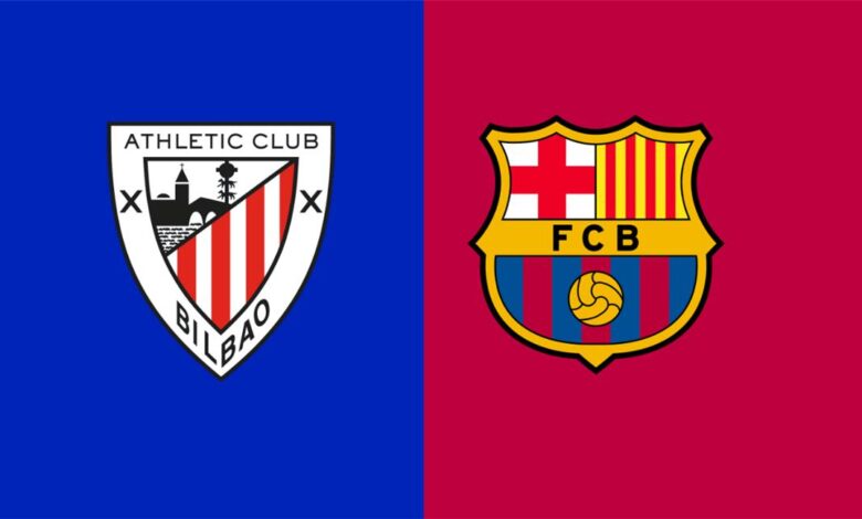 موعد مباراة برشلونة وأتلتيك بلباو في الدوري الإسباني