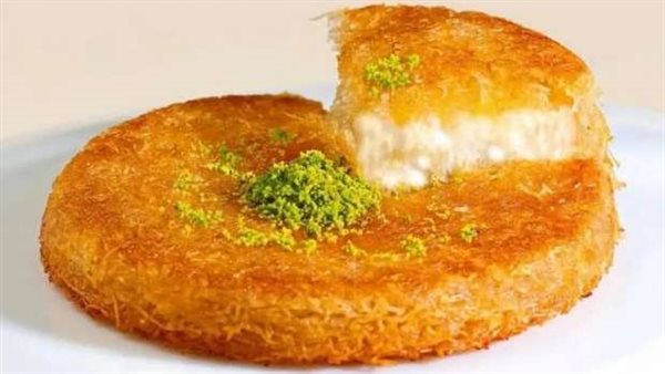 الكنافة بالقشطة