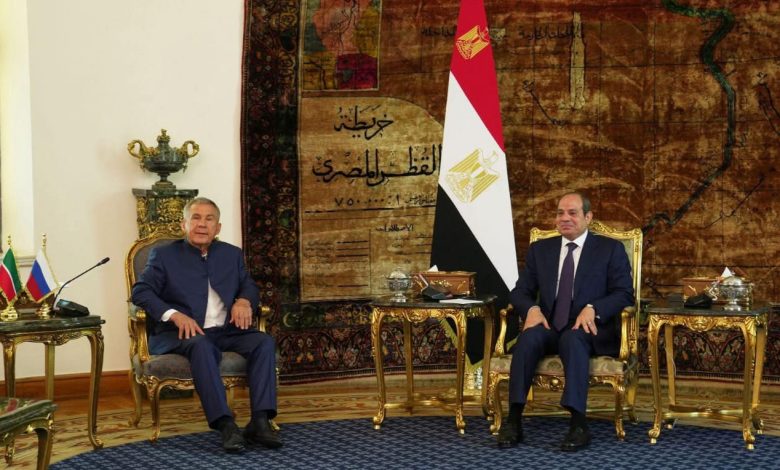 السيسي يعزز الشراكة مع روسيا وتتارستان