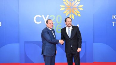 السيسي ونظيره القبرصي