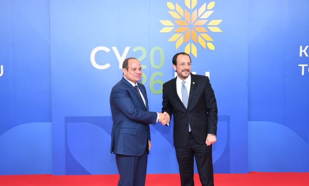 السيسي ونظيره القبرصي