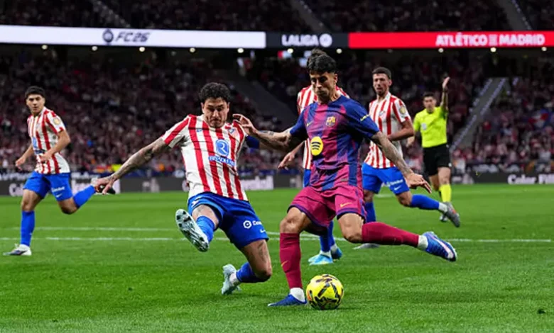 أتلتيكو مدريد وبرشلونة