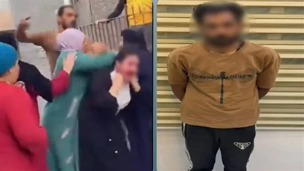 القبض على زوج تعدي على زوجته بالضرب