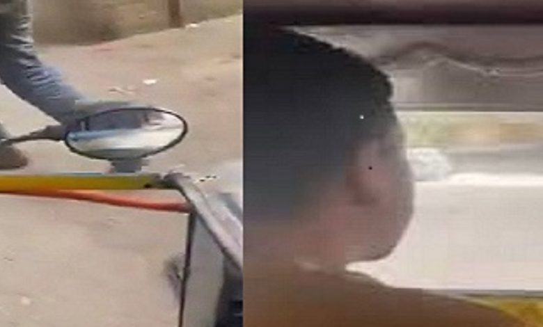 القبض سائق قَلب "توكتوك"