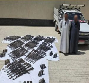 جانب من المضبوطات