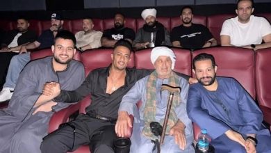 محمد رمضان يصطحب شباب الجلباب الصعيدي