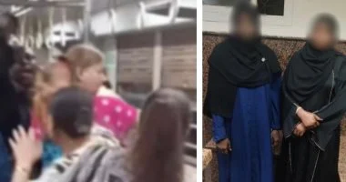ضبط سيدات لتشاجرهن داخل المترو