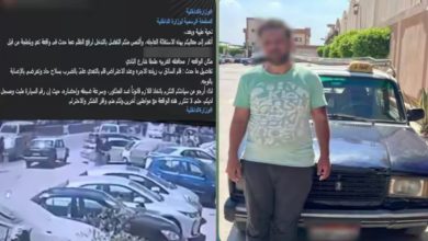 ضبط قائد سيارة تعدي على طالب بالغربية
