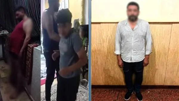 القبض على موظف متهم بالتعدي على نجليه