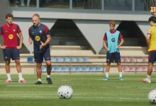 تدريبات برشلونة