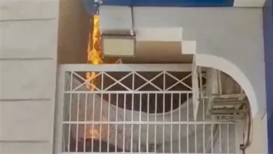 حريق الأقصر