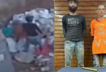 القبض على جامعي قمامة